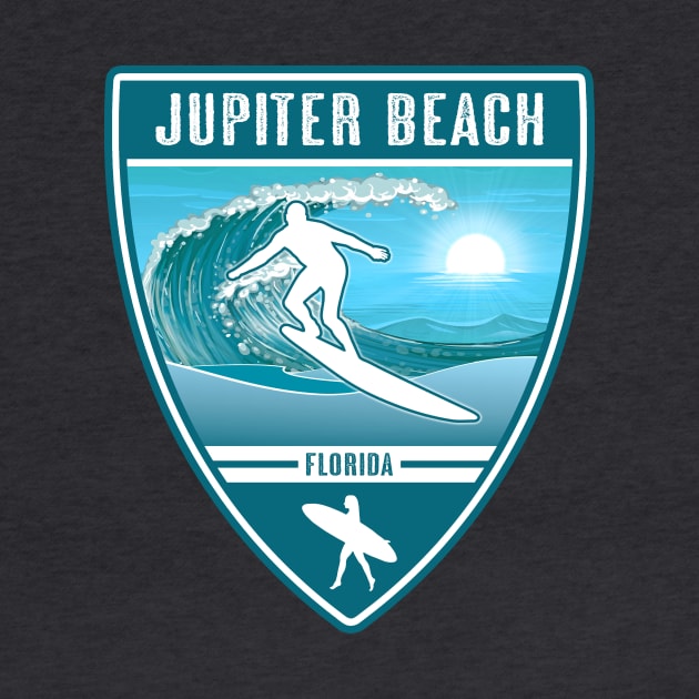 Surf Jupiter Beach Florida by Jared S Davies